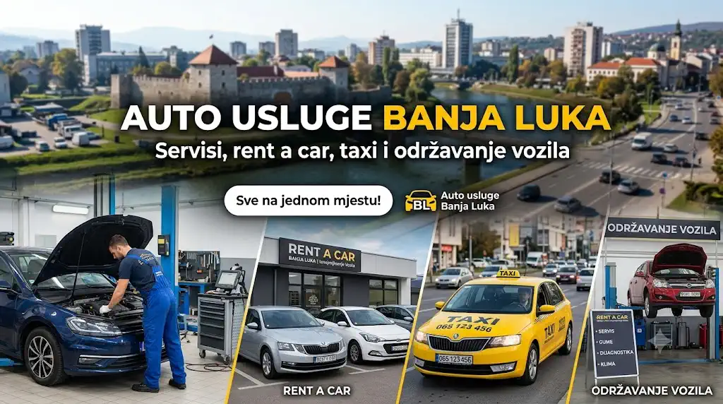 Auto usluge Banja Luka – rent a car, auto servisi i taxi usluge