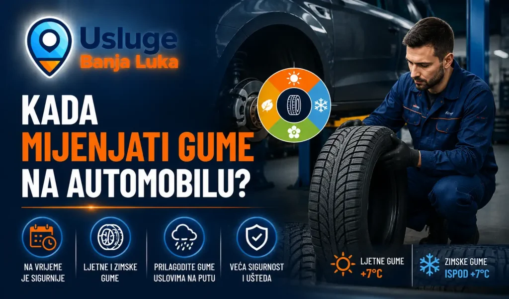 Kada mijenjati gume na automobilu