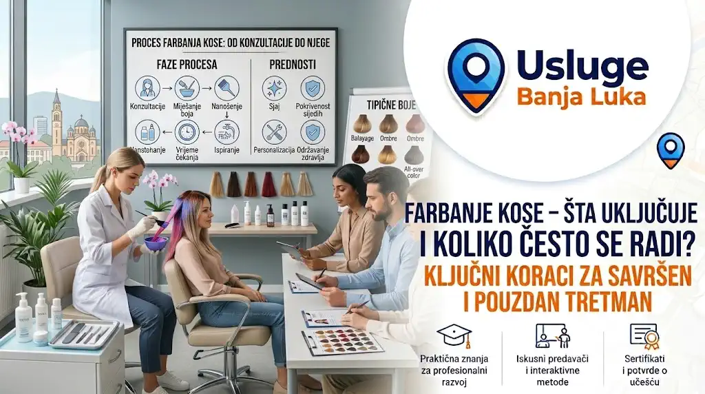 Farbanje kose – promjena boje kose