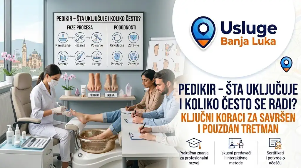 Pedikir – šta uključuje tretman