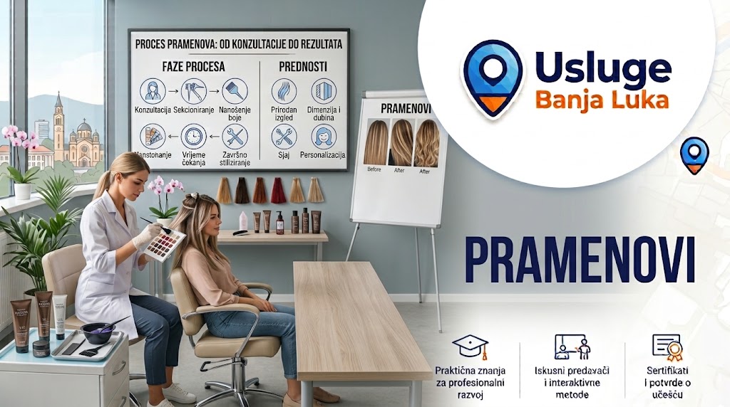 Pramenovi na kosi – posvjetljivanje kose