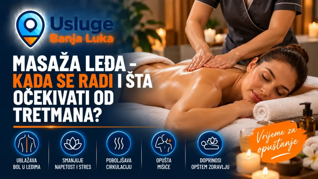 Masaža leđa – tretman leđa i ramena